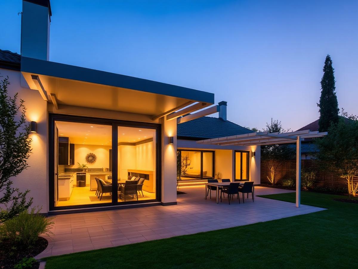 Front Terrace aluminium and glass work